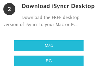 isyncer desktop